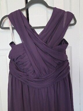 Women's Deep Purple Wide-Leg Jumpsuit